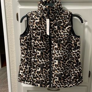 Leopard Vest